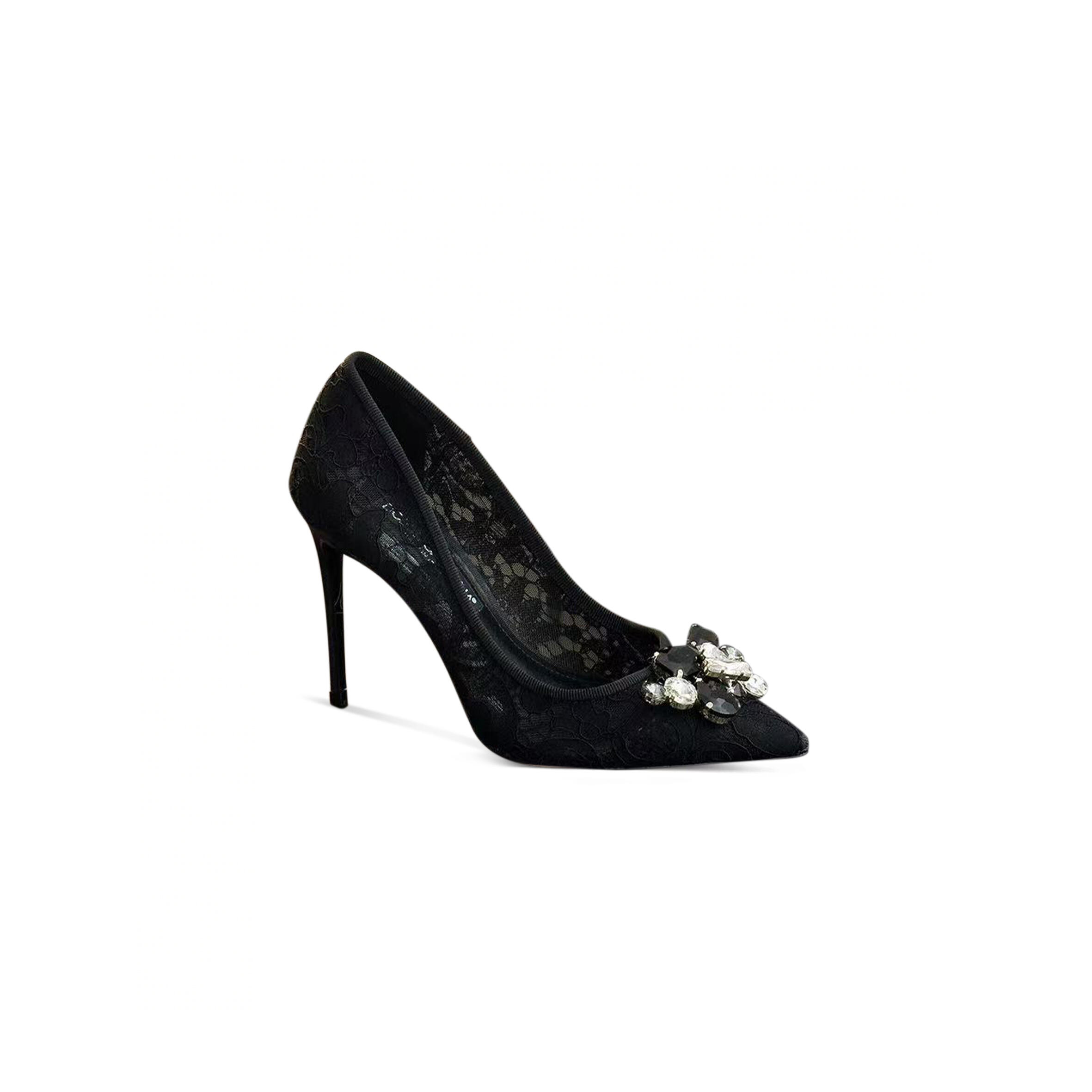 d01ce Gab*a*a rainbow lace pumps in lurex lace 365890